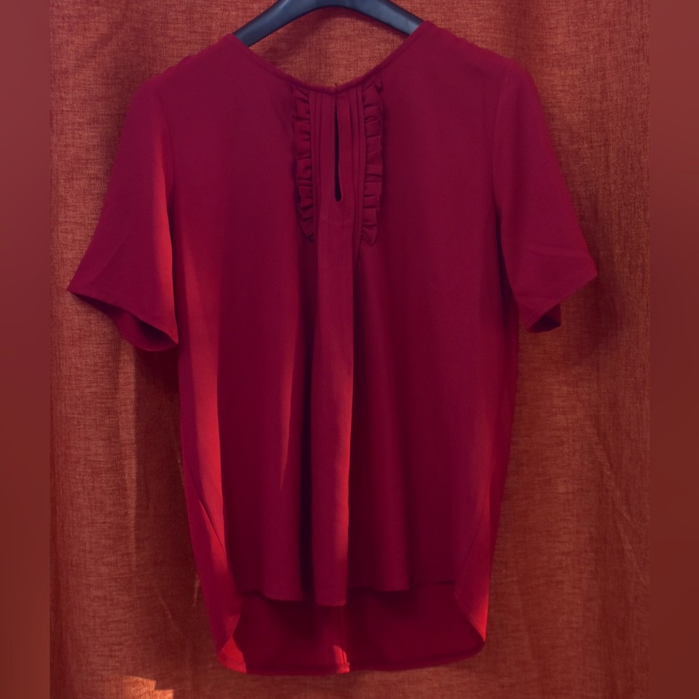 Ann Taylor, Medium, Magenta Blouse